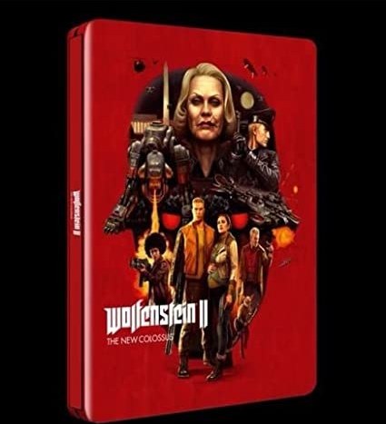 استیل بوک ولفشتاین 2 مدل Wolfenstein 2 The New Colossus Steelbook