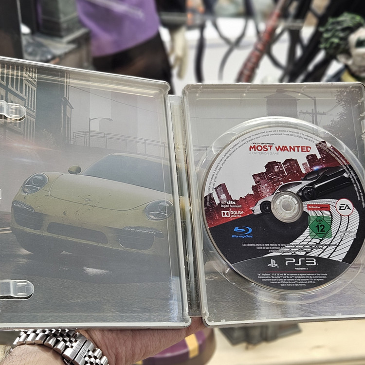 استیل بوک همراه دیسک بازی نید فور اسپید ماست وانتد برای Ps3 مدل Need For Speed Most Wanted Ps3 Steelbook