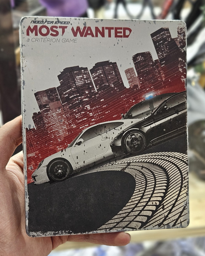 استیل بوک همراه دیسک بازی نید فور اسپید ماست وانتد برای Ps3 مدل Need For Speed Most Wanted Ps3 Steelbook