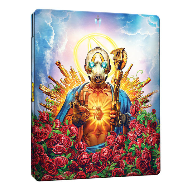استیل بوک همراه دیسک بازی بوردرلندز 3 مدل Borderlands 3 Steelbook