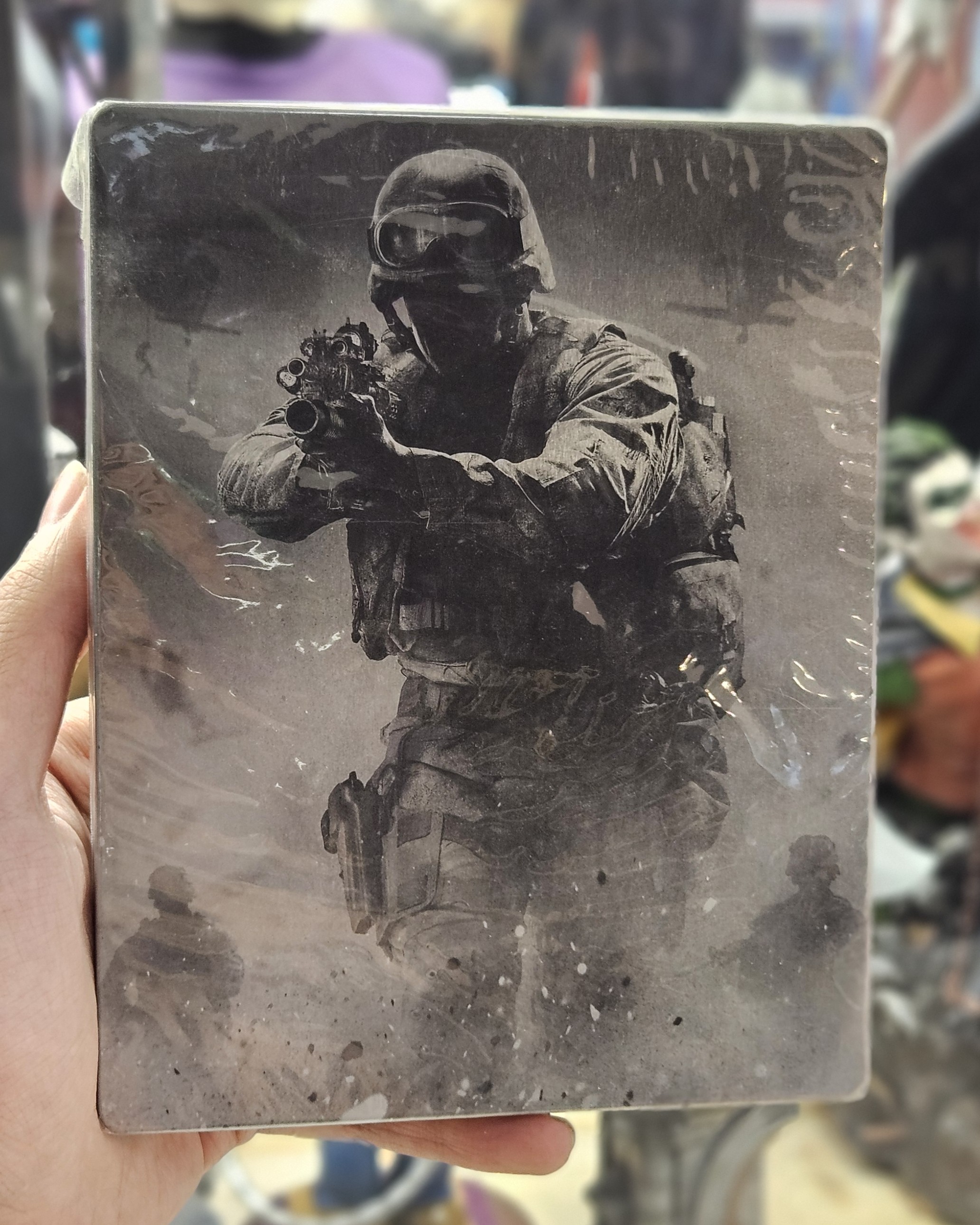 استیل بوک همراه دیسک بازی کال اف دیوتی اینفنیتی وارفر برای Ps4 مدل Call Of Duty Infinite Warfare Steelbook Ps4