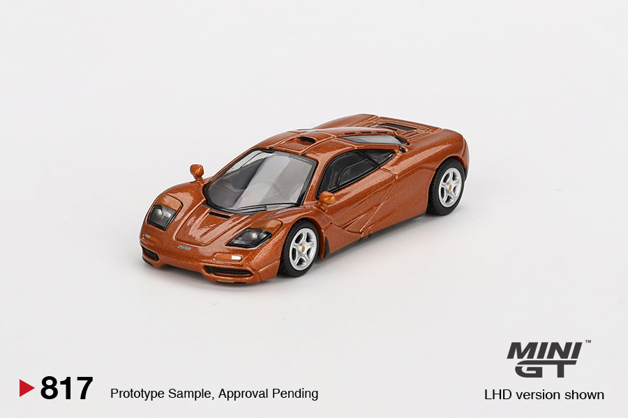 ماکت فلزی مکلارن F1 مینی جی تی مقیاس 1/64 مدل Mini GT McLaren F1 Yquem 1/64