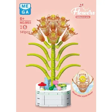 لگو گل کریستالی مدل Zuanma- I6
