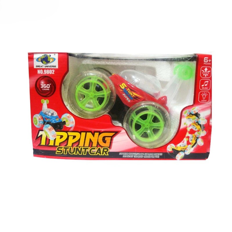 ماشین کنترلی دیوانه چراغدار و موزیکال دودزا شارژی مدل 9802