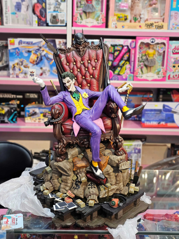 فیگور جوکر سری دی سی کامیک اکسکلوسیو نسخه 189 از 500 مدل DC Comics Joker Tweeterhead By Sideshow 1/4 Exclusive