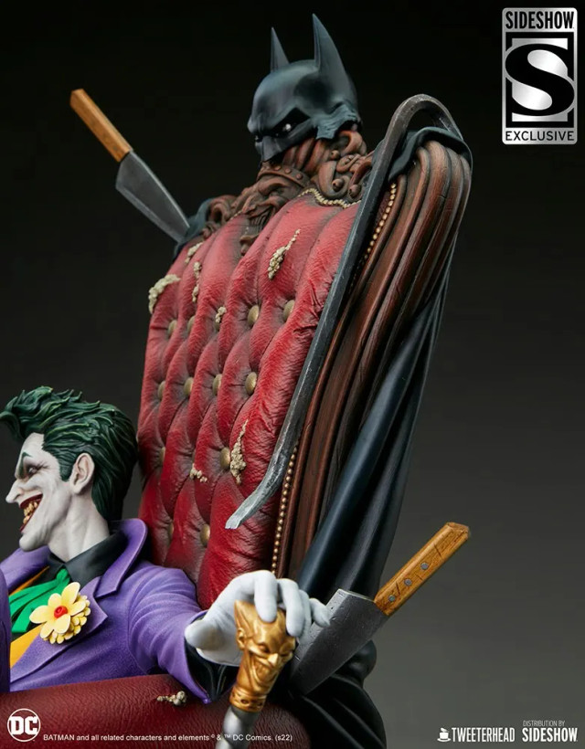 فیگور جوکر سری دی سی کامیک اکسکلوسیو نسخه 189 از 500 مدل DC Comics Joker Tweeterhead By Sideshow 1/4 Exclusive