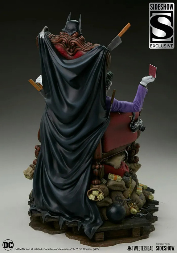 فیگور جوکر سری دی سی کامیک اکسکلوسیو نسخه 189 از 500 مدل DC Comics Joker Tweeterhead By Sideshow 1/4 Exclusive
