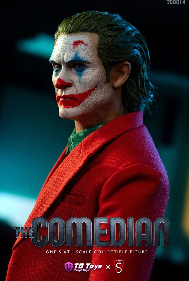 اکشن فیگور جوکر کمدین برند تی جی تویز مقیاس 1/6 مدل TGtoys x SW toys Joker The Comedian 1/6 TG8014