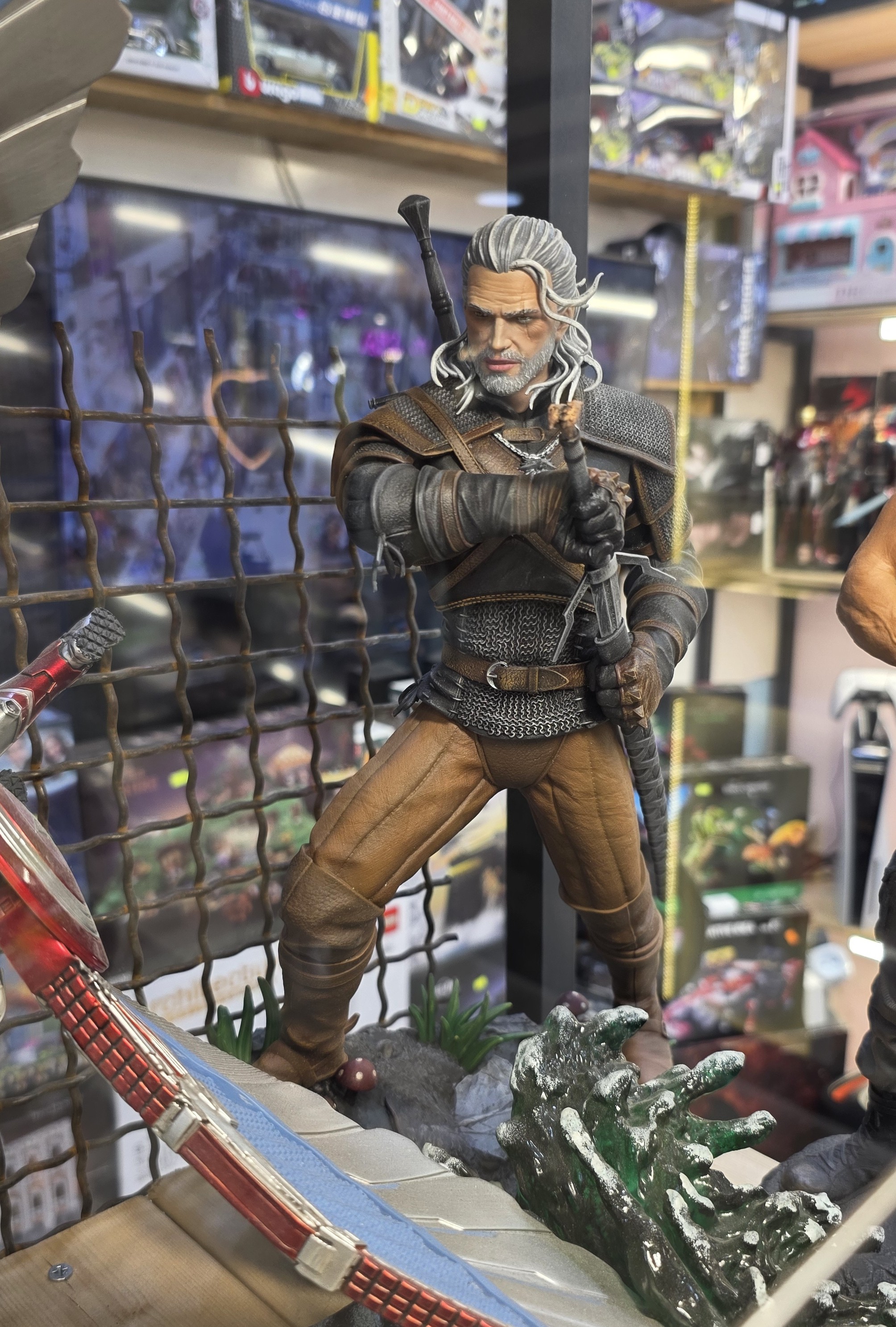 فیگور گرالت از بازی ویچر مدل Geralt Witcher