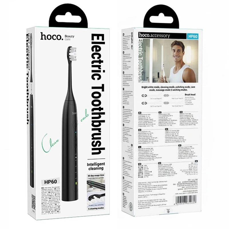 مسواک برقی همراه چهار سری اضافه هوکو مدل Hoco HP60