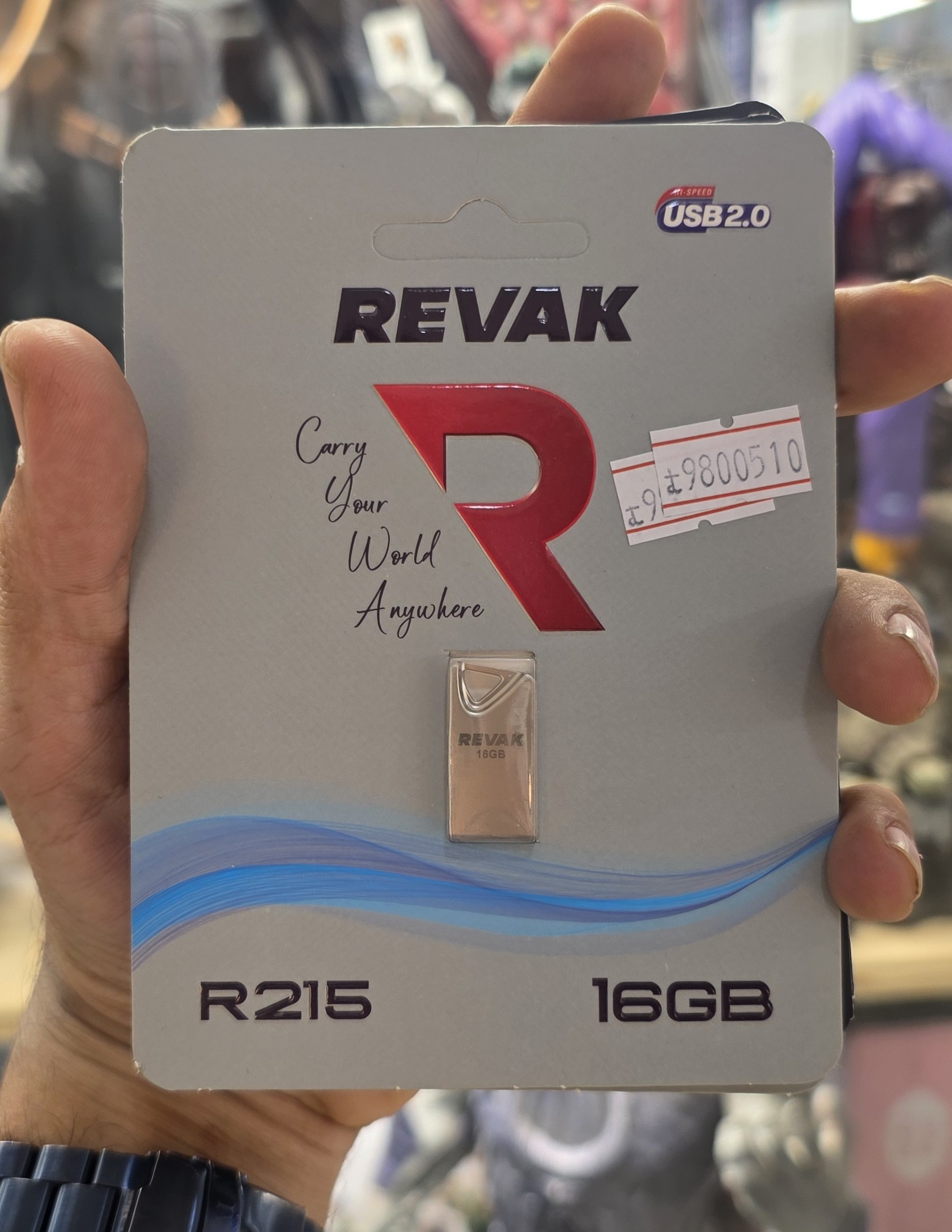 فلش مموری 16 گیگ ریواک مدل Revak R215